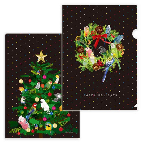 CM A4クリアファイル クリスマス | こんぱまるオンライン